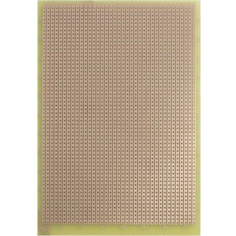 Platine d'expérimentation Rademacher WR-Typ 732 732-EP Epoxy (L x l) 16 cm x 10 cm 35 µm Pas 2.54 mm 1 pc(s) (1/2)