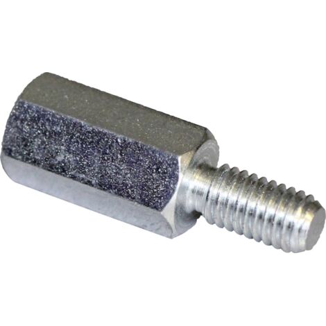 PB Fastener S47040X30 Entretoise (L) 30 mm M4 x 9 M4 x 8 acier galvanisé 10 pc(s)