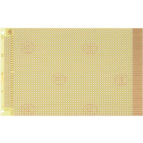 Platine Circuit Imprimé Euro 160x100 Mm - Époxy 35 µm, Pas 2,54 Mm, Pour Projets électroniques