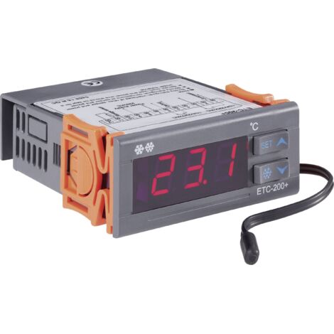 Régulateur De Température VOLTCRAFT ETC-200+ NTC -40 à +120°C - Thermostat Chauffage Et Réfrigération