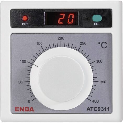 Enda ATC9311-FE-400-230-SSR Régulateur de température J 0 à +400 °C SSR (L x l x H) 50 x 96 x 96 mm (1/2)