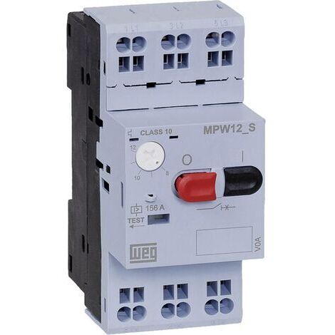 Disjoncteur de protection moteur réglable WEG MPW12-3-U010S 12501028 10 A 1 pc(s) (1/4)