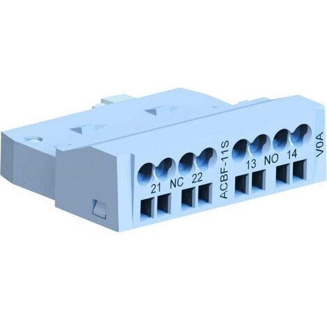 Contact auxiliaire WEG ACBF-11S 12463910 2.5 A 1 NO (T), 1 NF (R) 1 pc(s) Y062441 (1/4)