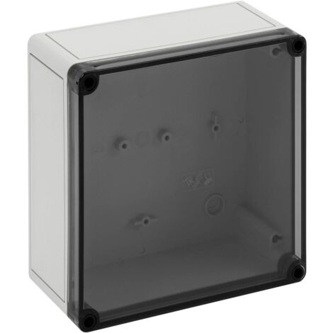 Coffret d'installation Spelsberg TK PS 1818-9-t 11100701 gris clair (RAL 7035) 182 x 180 x 90 Polycarbonate, Polystyrèn (1/3)