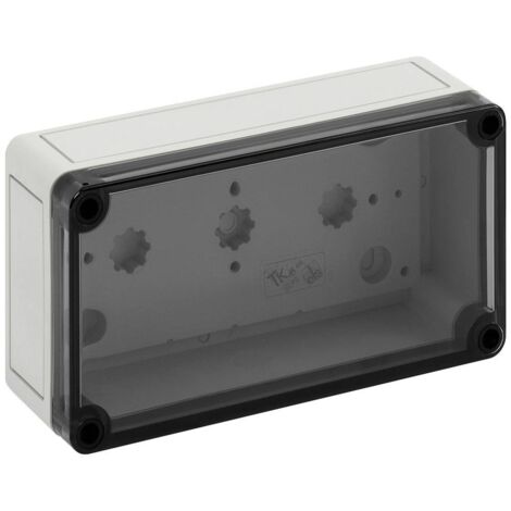 Coffret d'installation Spelsberg TK PS 1809-6-t 11101001 gris clair (RAL 7035) 180 x 94 x 57 Polycarbonate, Polystyrène expansé (EPS) 1 pc(s) S27028 (1/3)
