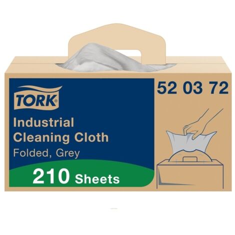 TORK 520372 Lingettes nettoyantes 1 couches (1/6)