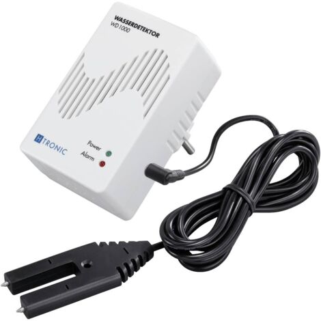 H-Tronic 1114720 WD 1000 Détecteur d'eau avec capteur externe sur prise S223662
