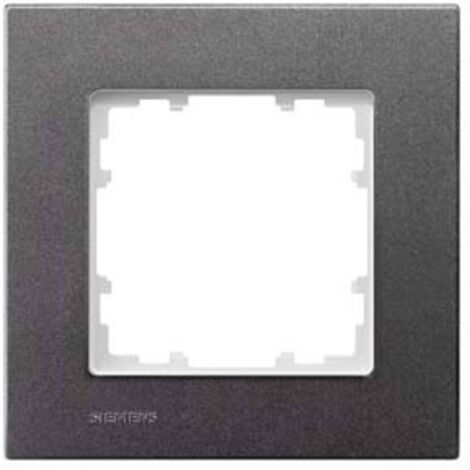 Siemens Gamme d'interrupteurs simple Cadre Delta carbone 5TG11112 1 pc(s) (1/3)