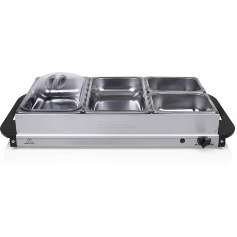 Tristar BP-6285 BP-6285 Serviteur de buffet acier inoxydable