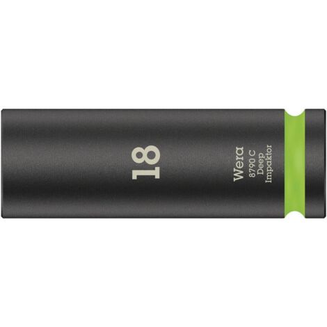 Wera 8790 C Impaktor Deep 05004835001 6 pans intérieurs Douille 18 mm 1/2 (12.5 mm) (1/5)