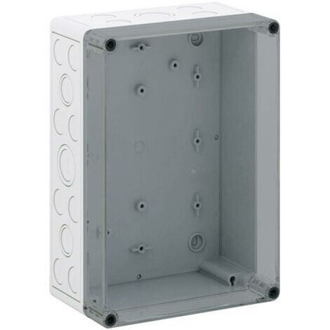 Coffret d'installation Spelsberg TK PC 2518-11-TM 13750801 gris clair 180 x 254 x 111 Polystyrène, Polycarbonate, Polyu (1/3)