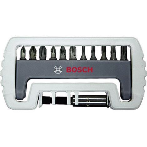 Bosch – Set de 11 embouts de vissage extra-durs pour perceuse – Porte-embout universel à changement rapide – 2608522131 (1/5)