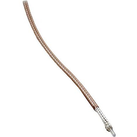 BKL Electronic 1511006/50 Câble coaxial Ø extérieur: 1.80 mm RG178 B/U 50 Ω transparent 50 m S910041 (1/2)