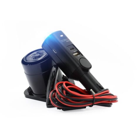 Technaxx TX-168 Système d'alarme auto avec télécommande, surveillance habitacle, LED intégrée (clignotante), accu intégré, utilisable de maniè S415742 (1/5)
