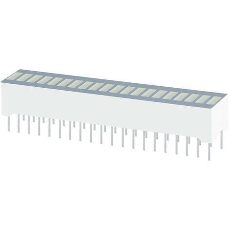 Kingbright DC-20/20SYKWA Bargraphe à LED jaune (l x H x P) 50.7 x 10.16 x 8 mm V378251 (1/2)