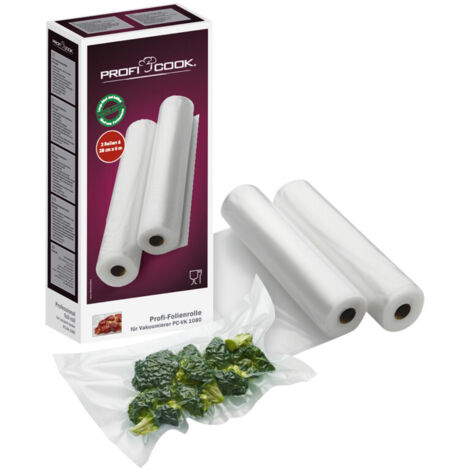 Profi Cook 8910155 2 rouleaux de film 28 cm x 6 m S433352
