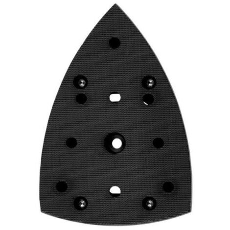 Metabo – Plateau abrasif auto-agrippant 100 x 150 mm – Pour ponçage bois dur – Changement rapide – 635219000 (1/2)
