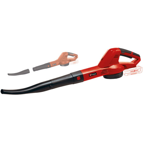 Einhell Souffleur sans fil GE-CL 18/1 Li E-Solo Power X-Change (18V, Vitesse de l'air de 210 km/h, tube en deux parties pour un usage universel) Livré sans Batterie ni Chargeur