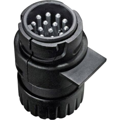 Prise mâle pour remorque SecoRüt 30120 [prise femelle 13 pôles - prise mâle 13 pôles] plastique ABS