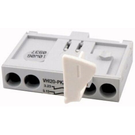 Contact auxiliaire Eaton VHI20-PKZ01 278495 250 V/DC 2 A 2 NO (T) 1 pc(s) (1/2)
