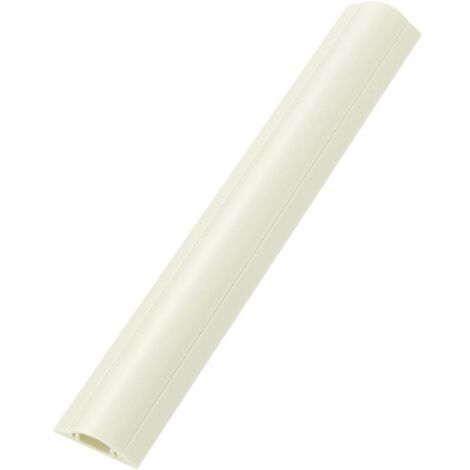 Protège-câbles PVC blanc TRU COMPONENTS TC-RDAR40AMWWM203 1592918 Nombre de canaux: 1 Longueur 1000 mm 1 pc(s) (1/3)