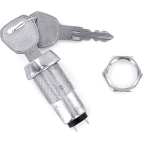 Commutateur à clé TRU COMPONENTS TC-SS1E TC-SS1E 3 A 1 x On/Off 1 pc(s) (1/2)