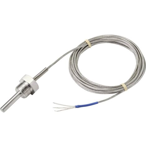 Capteur de température TRU COMPONENTS TC-9779556 PT100 -50 à 400 °C câble à extrémité ouverte