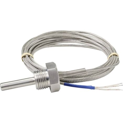 Capteur de température TRU COMPONENTS TC-9779556 PT100 -50 à 400 °C câble à extrémité ouverte