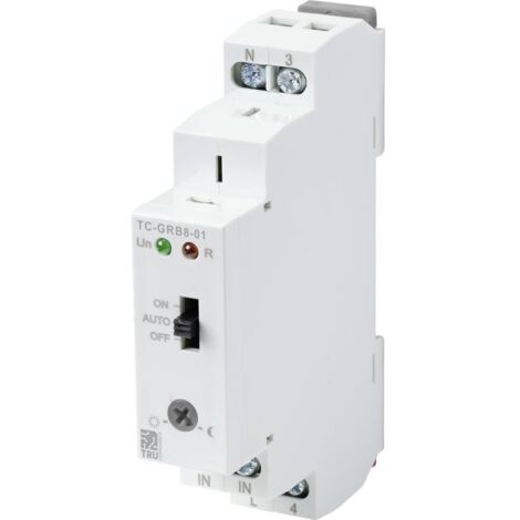 TRU COMPONENTS TC-9962740 TC-GRB8-01+PLS-02-0.2m Capteur de lumière 1 pc(s) 240 V/AC 1 NO (T) (L x l x H) 90 x 64 x 18 (1/4)