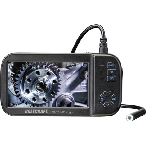 Endoscope VOLTCRAFT BS-701SE+IP single Ø de la sonde: 8 mm Longueur de sonde: 5 m W182382