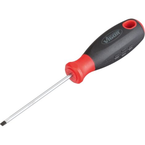 Vigor pour l'atelier Tournevis pour vis à fente Largeur de lame: 3 mm Longueur de la lame: 75 mm (1/3)