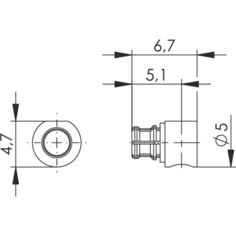 Telegärtner 100025155 100025155 Connecteur N femelle, coudé 50 Ω 1 pc(s) (1/2)