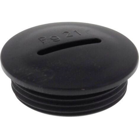 Wiska 50061763 VS 11 Vis de fermeture résistant aux chocs PG11 plastique noir (RAL 9005) 100 pc(s) (1/2)