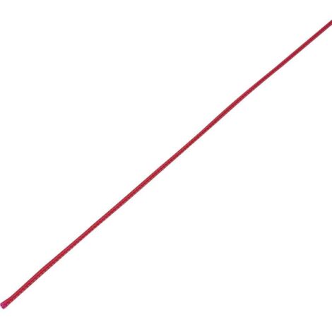 Gaine tressée TRU COMPONENTS CBBOX0205-RD 1569270 rouge PET 2 à 5 mm 10 m (1/2)