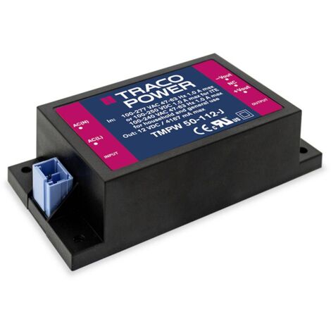 TracoPower TMPW 50-112-J Alimentation à découpage 12 V/DC 4.16 A 50 W