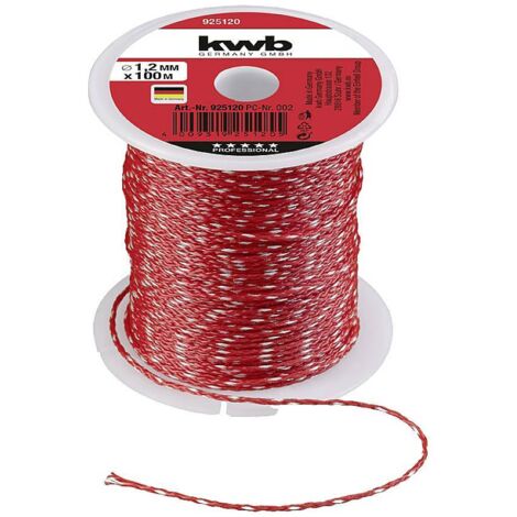 kwb 925120 Cordon de maçonnerie 1,2 mm rouge 100 m (1/3)