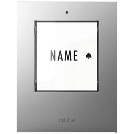m-e modern-electronics 41302 Sonnette sans fil Emetteur éclairée, avec porte-nom X915552 (1/2)