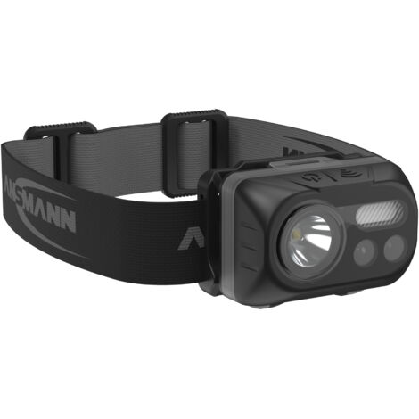 ANSMANN Lampe frontale LED réglable HD230BS avec 3 modes d'éclairage (1 pce) (1/5)