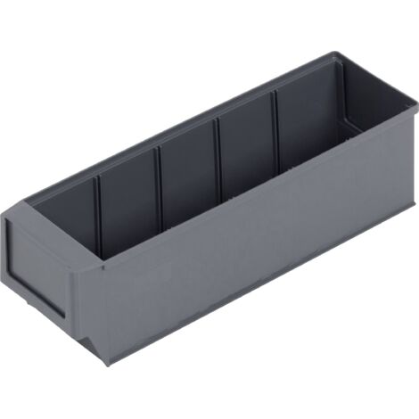 Alutec 66027 Bac à bec (L x l x H) 300 x 91 x 81 mm gris foncé 1 pc(s) Y859592 (1/3)