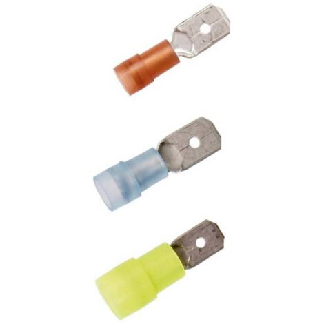 Cosse clip 6.3 mm x 0.8 mm LAPP L-RB 63 H 63101080 180 ° partiellement isolé bleu 100 pc(s) (1/2)