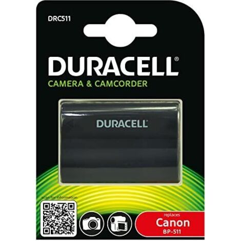 Duracell BP-511 Batterie 1600 mAh 7.4 Volts pour Appareils Photo (1/4)