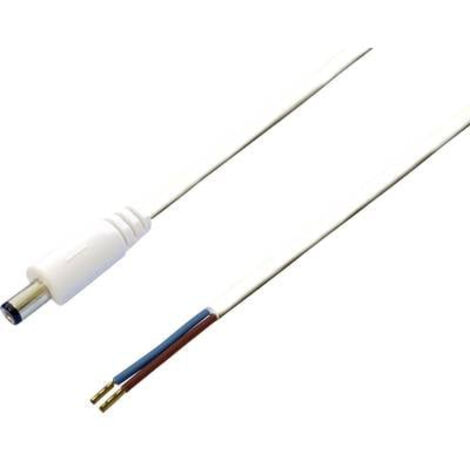 Connecteur Basse Tension Mâle Droit BKL Electronic 072611 - Ø Ext. 6.3 Mm / Ø Int. 3 Mm - Lot De 1 Pièce