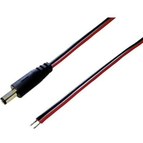 Câble de raccordement basse tension BKL Electronic 072072 DC mâle - extrémité(s) ouverte(s) 5.5 mm 2.5 mm 2.00 m 1 pc(s (1/3)