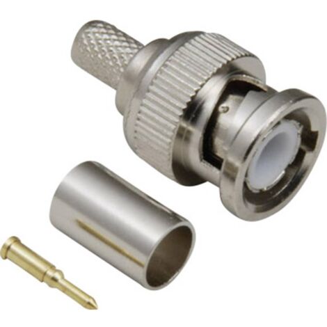 BKL Electronic 0401256/D 0401256/D Connecteur BNC mâle, droit 50 Ω 1 pc(s) (1/2)