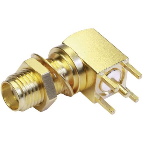 CONNECTEUR SMA TELEGÄRTNER J01151A0201 EMBASE FEMELLE HORIZONTALE 50 Ω 1 PC(S) (1/2)