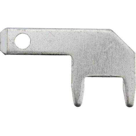 Languette 2.8 x 0.5 mm Vogt Verbindungstechnik 378905.68 90 ° non isolé métal 100 pc(s) A585331 (1/3)