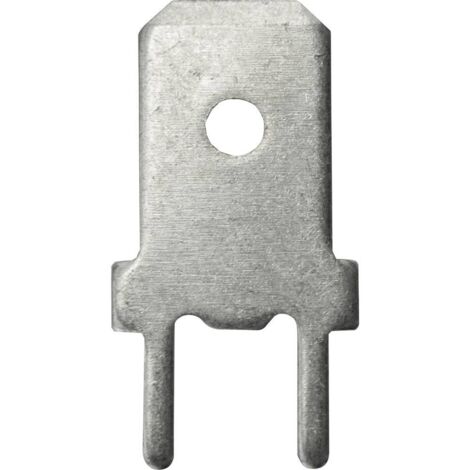 Languette 6.3 Vogt Verbindungstechnik 3866g.68 180 ° non isolé métal 100 pc(s) (1/3)
