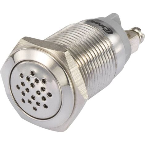 Générateur de signal TRU COMPONENTS GQ16B-JM/12V 1231433 85 dB 12 V/DC 19 mm x 32.5 mm 1 pc(s)