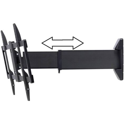 Support mural TV inclinable 94-177 cm – Charge max 40 kg – SP4930872 – Acier robuste – Distance au mur 4,5 cm – Speaka Professional