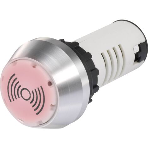 Buzzer miniature TRU COMPONENTS AD16-22ESSM/R-G/12V 1282861 75 dB 12 V 33 mm x 66 mm 1 pc(s)